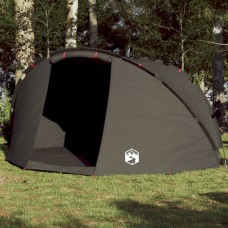 Makšķernieku telts 5 personām, brūna, ūdensnecaurlaidīga