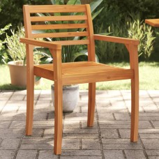 Dārza krēsli, 4 gab,. 59x55x85 cm, akācijas masīvkoks