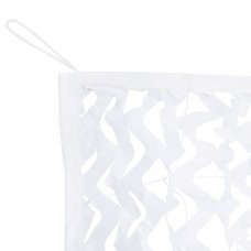 Maskēšanās tīkls ar somu, 844x142 cm, balts
