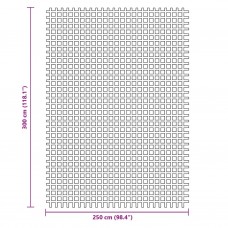 Kempinga grīdas paklājiņš, antracītpelēks, 3x2,5 m