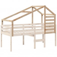 Bērnu gultas jumts, 198x87x113 cm, priedes masīvkoks