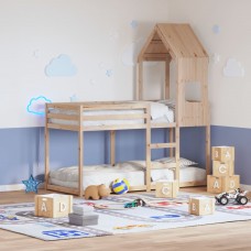 Bērnu gultas jumts, 55x99x139,5 cm, priedes masīvkoks