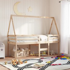 Bērnu gultas jumts, 199x80,5x88 cm, priedes masīvkoks
