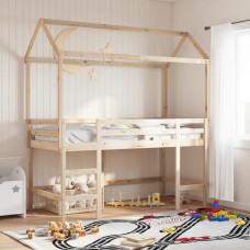Bērnu gultas jumts, 217x85,5x154 cm, priedes masīvkoks