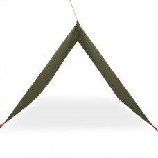 Kempinga tents, olīvu zaļa, 306x306 cm, ūdensizturīga