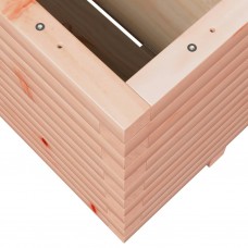 Dārza puķu kaste, 110x110x49,5 cm, priedes masīvkoks