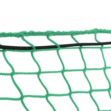 Piekabes tīkls ar elastīgu auklu, zaļš, 3x3 m, polipropilēns