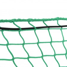 Piekabes tīkls ar elastīgu auklu, zaļš, 6x3,5 m, polipropilēns
