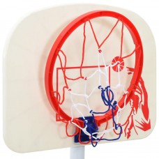 Bērnu futbola un basketbola komplekts ar bumbām 98x50x70 cm