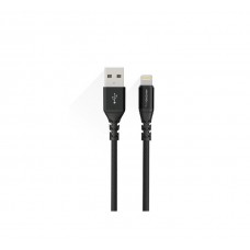 Premium MFI sertificēts USB-Lightning kabelis (melns, 3 m)