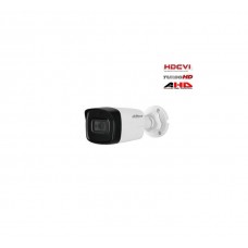 HD-CVI, TVI, AHD, CVBS cilindriska 2MP kamera ar IR līdz 80 m. 1/2,7\ 3,6 mm 87,5°, int. Mikrofons"
