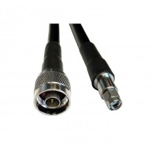 LMR-400 kabelis, 2 m, N-male uz RP-SMA-male