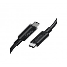 Kabeļa CHOETECH USB4, USB-C - USB-C, 40Gbps, 100W, 20V/ 5A, 8K/ 60HZ, 0.8m